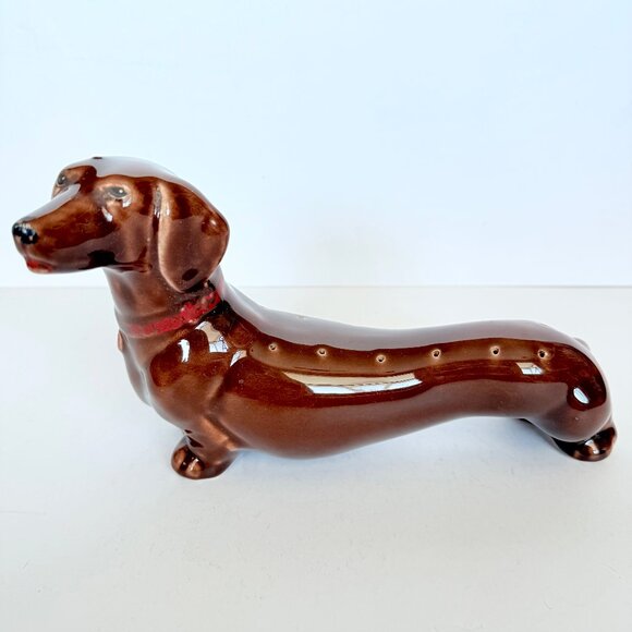 Vintage MCM ABCO Dachshund Weenie Dog Hors D'Oeuvres‎ Appetizer Server - Picture 3 of 15
